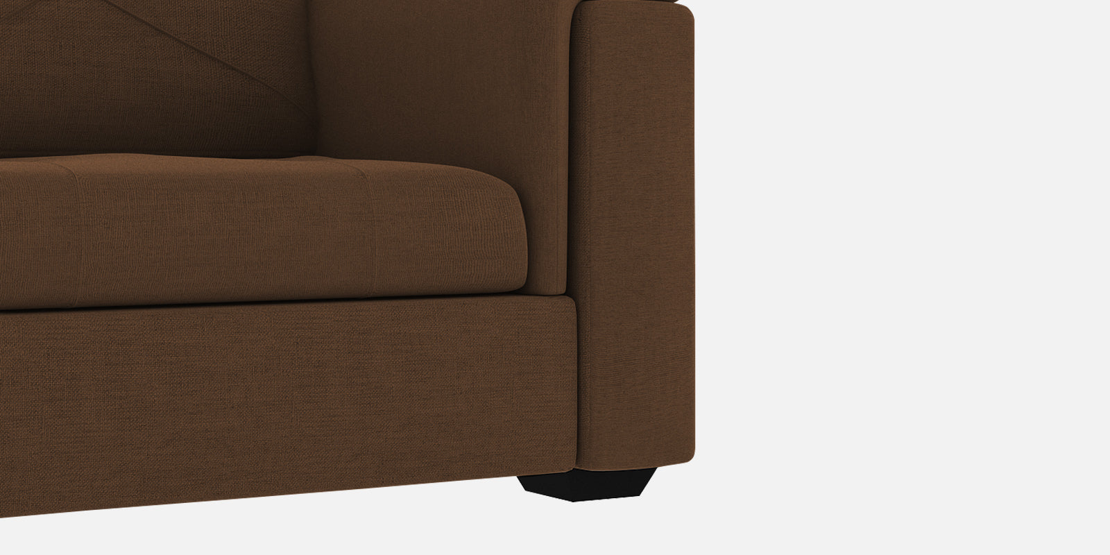 Andres Fabric 2 Seater Sofa In ChestNut Brown Colour - Febonic Living