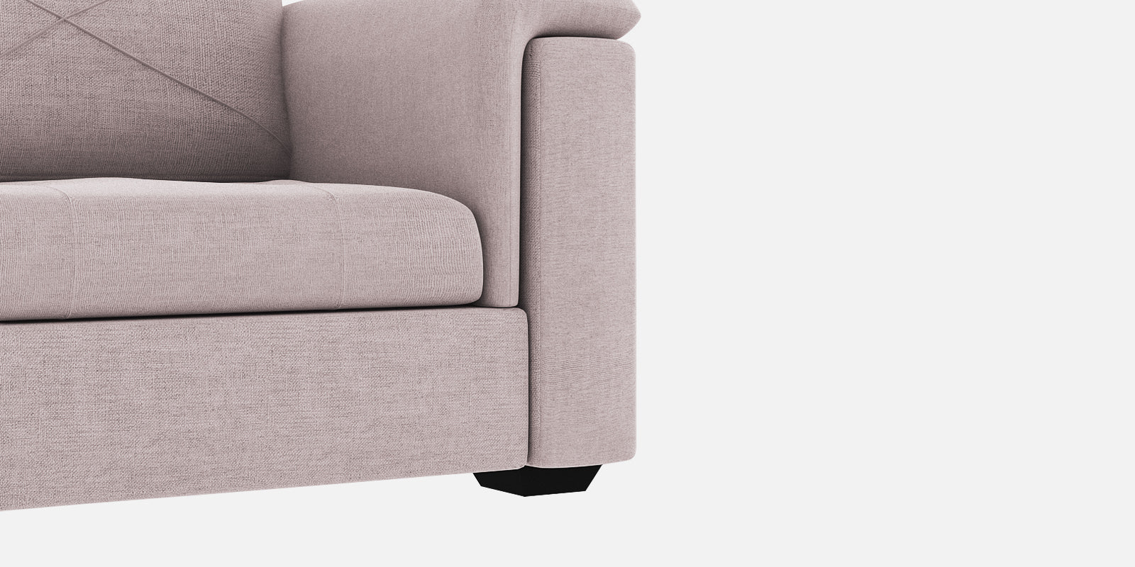 Andres Fabric 3 Seater Sofa In Orchid Beige Colour - Febonic Living