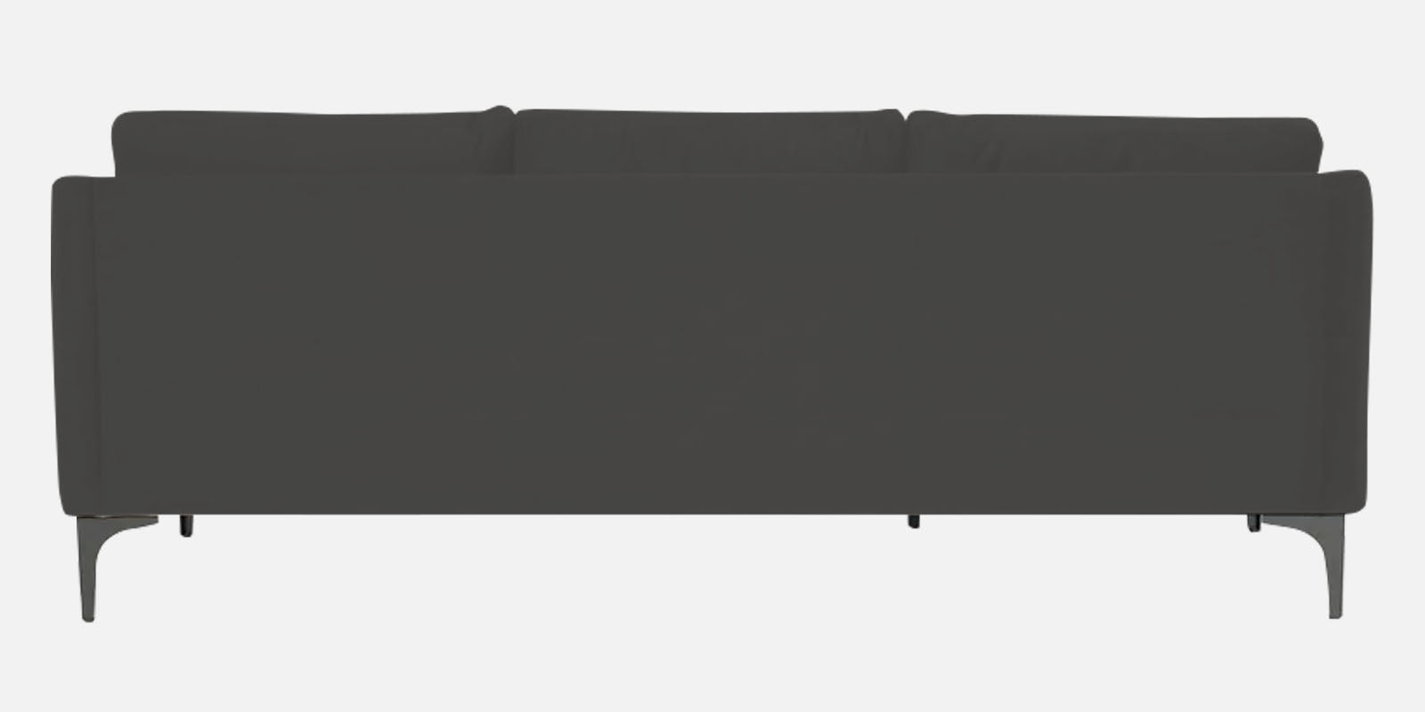 Haru Fabric RHS Sectional Sofa (2+Lounger) In Hory Grey Colour - Febonic Living