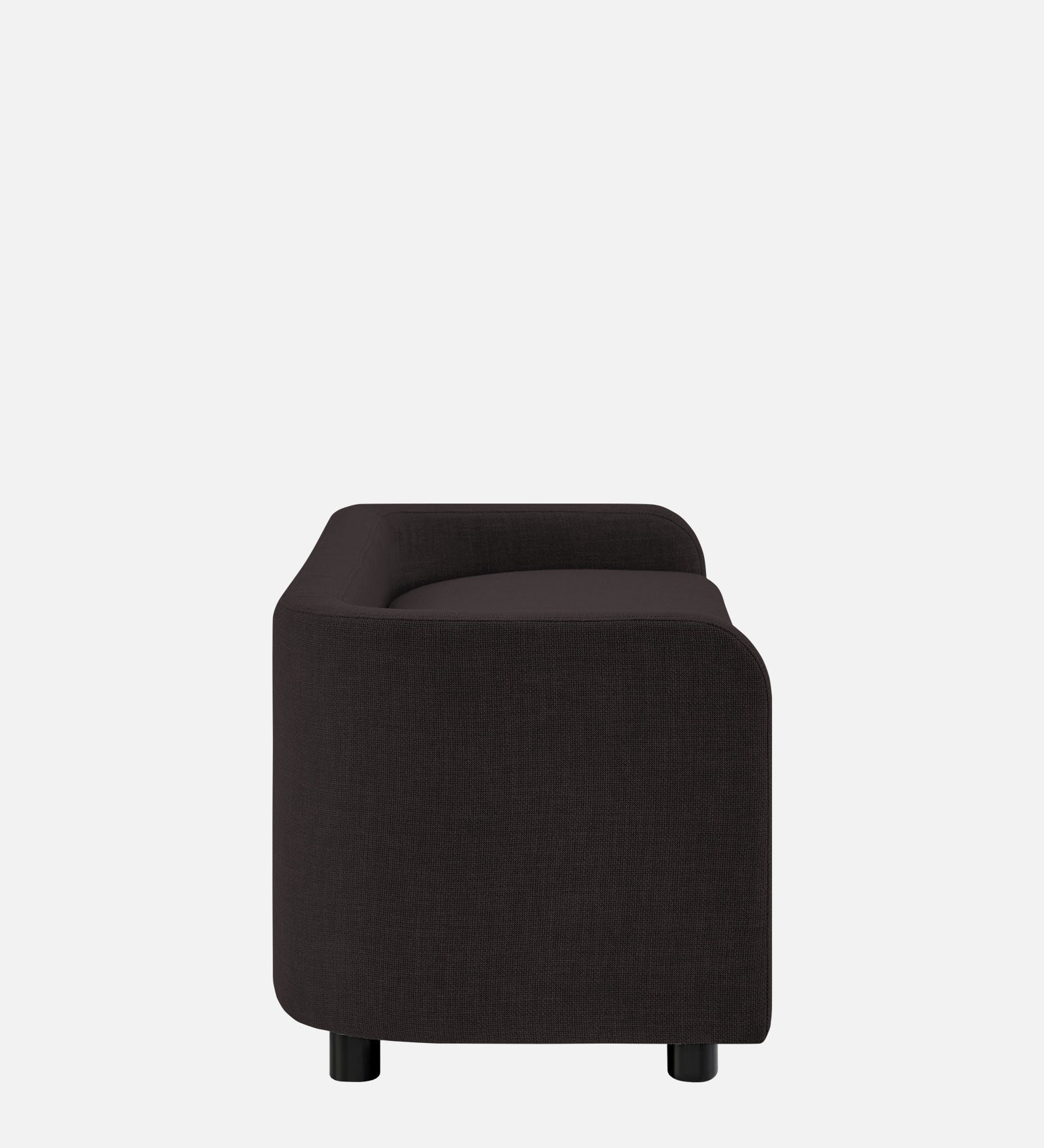 Cooper Fabric Storage Bench In Cara Brown Colour - Febonic Living
