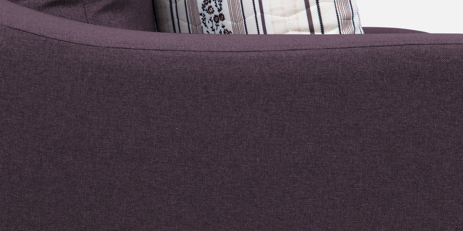 Kevin Fabric 2 Seater Sofa In Greek Purple Colour - Febonic Living