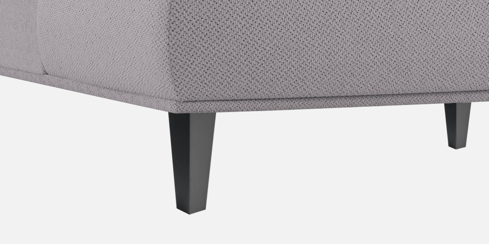 Como Fabric RHS Sectional Sofa (3+Lounger) In Lit Grey Colour - Febonic Living