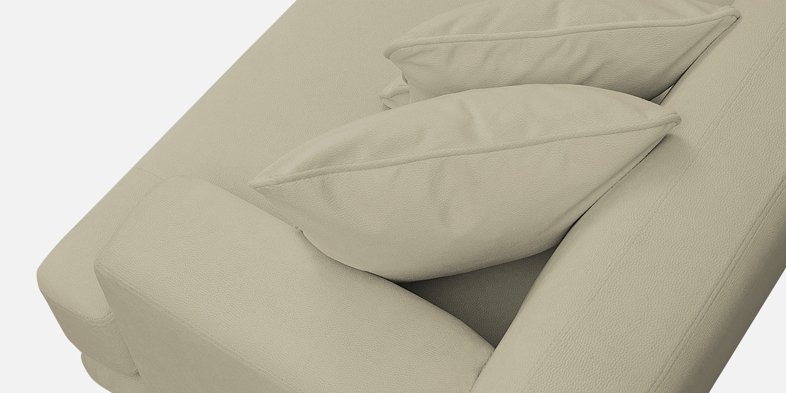 Woody Fabric 2 Seater Sofa In Carnival Beige Colour - Febonic Living