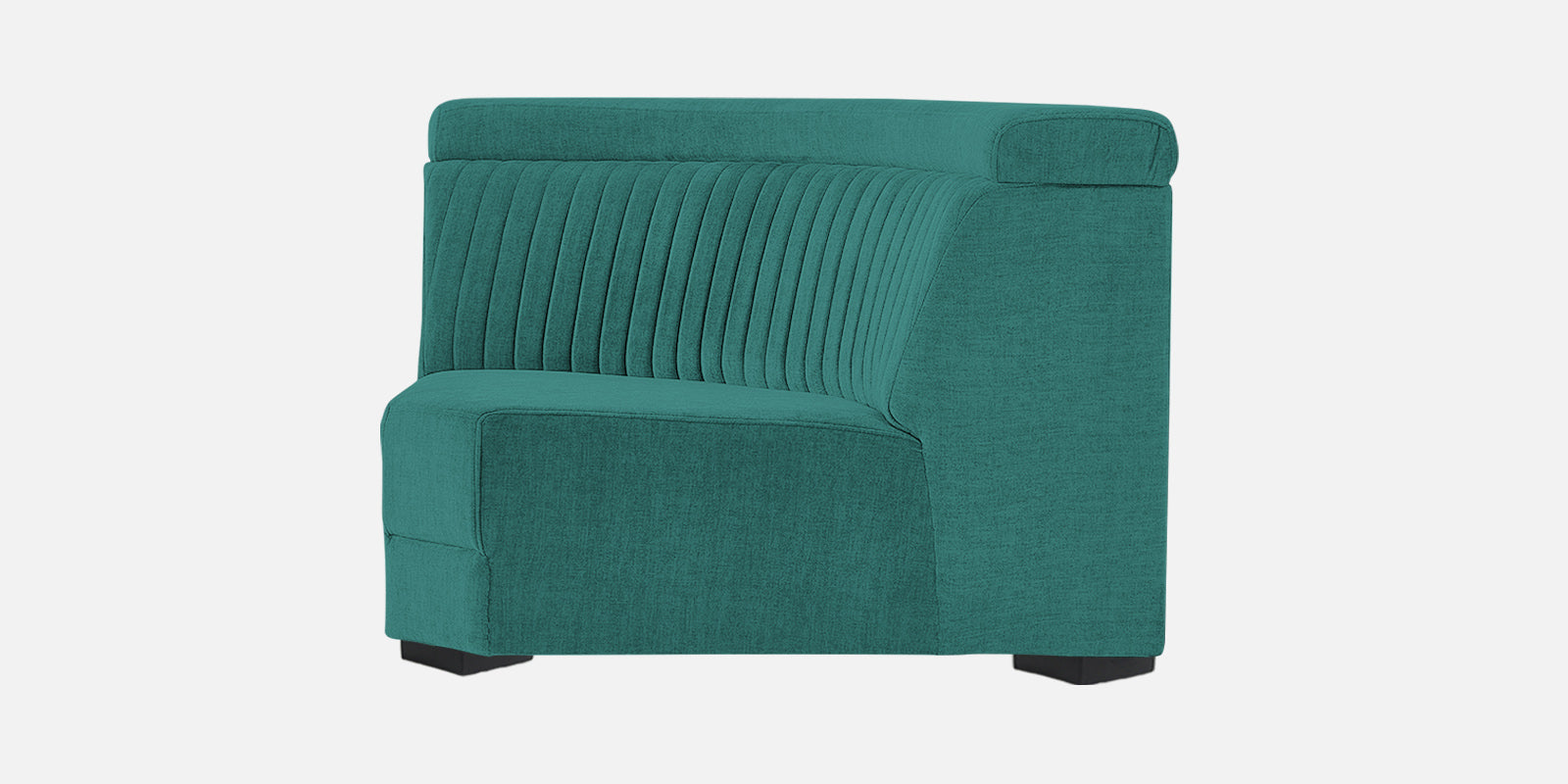 Draco Fabric 6 Seater Corner Sofa In Sea Green Colour - Febonic Living