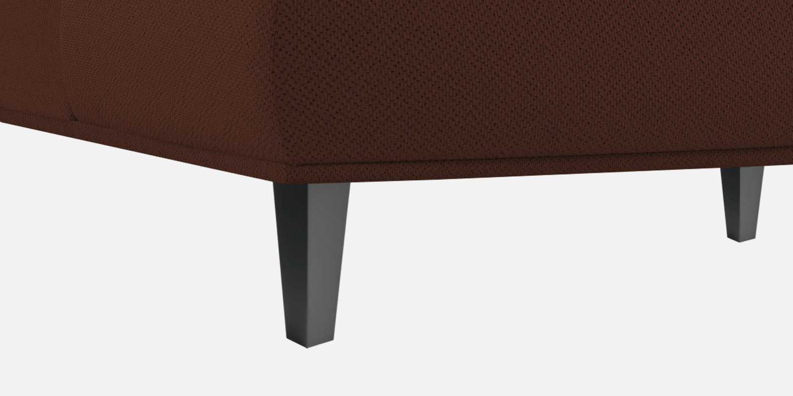 Como Fabric RHS Sectional Sofa (3+Lounger) In Coffee Brown Colour - Febonic Living