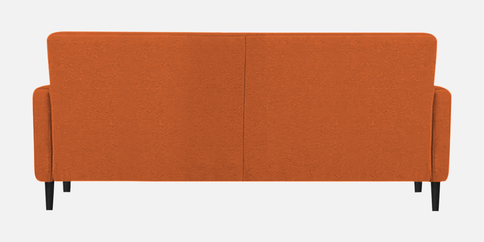 Marq Fabric 3 Seater Sofa In Vivid Orange Colour - Febonic Living