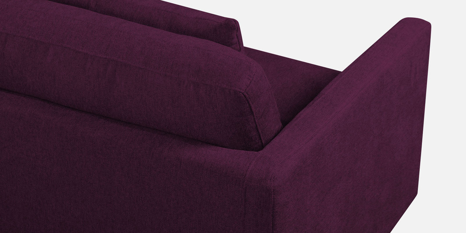 Kera Fabric 3 Seater Sofa in Greek Purple Colour