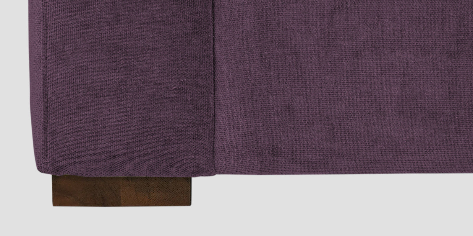 Dara Fabric 3 Seater Sofa In Greek Purple Colour - Febonic Living