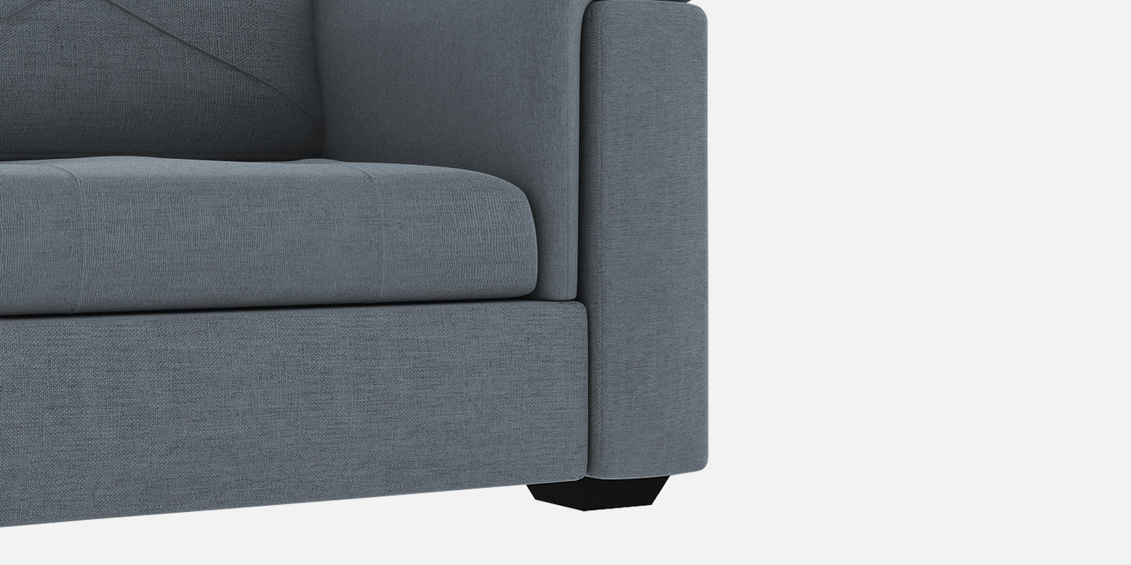 Andres Fabric 2 Seater Sofa In Indigo Blue Colour - Febonic Living