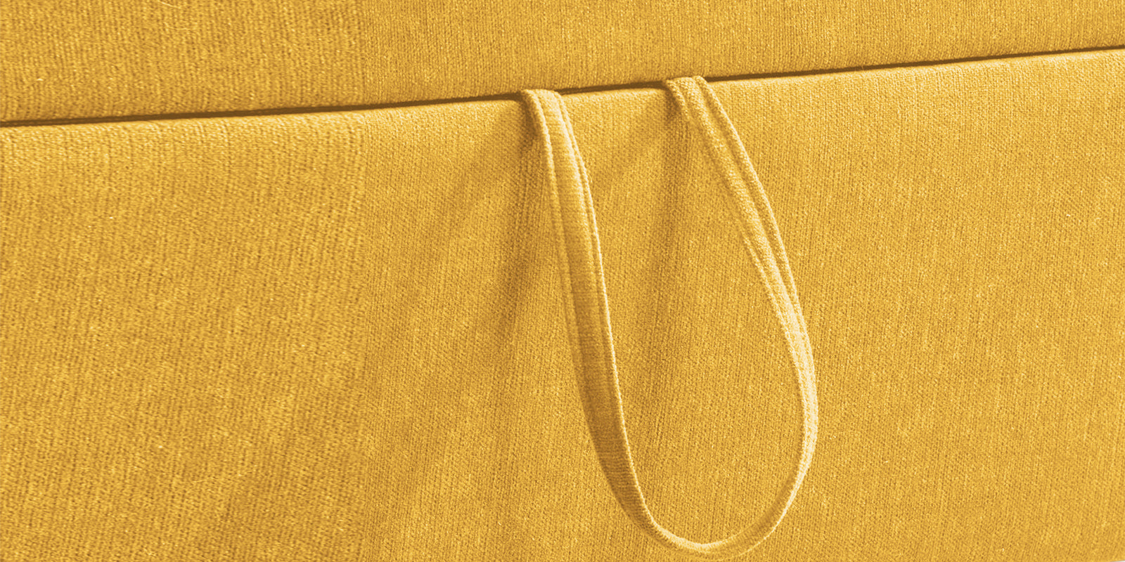 Kara Fabric 3 Seater Pull Out Sofa Cum Bed In Bold Yellow Colour - Febonic Living