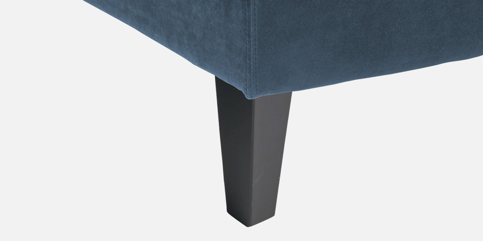 Jones Velvet RHS Sectional Sofa (3+Lounger) In Oxford Blue Colour - Febonic Living