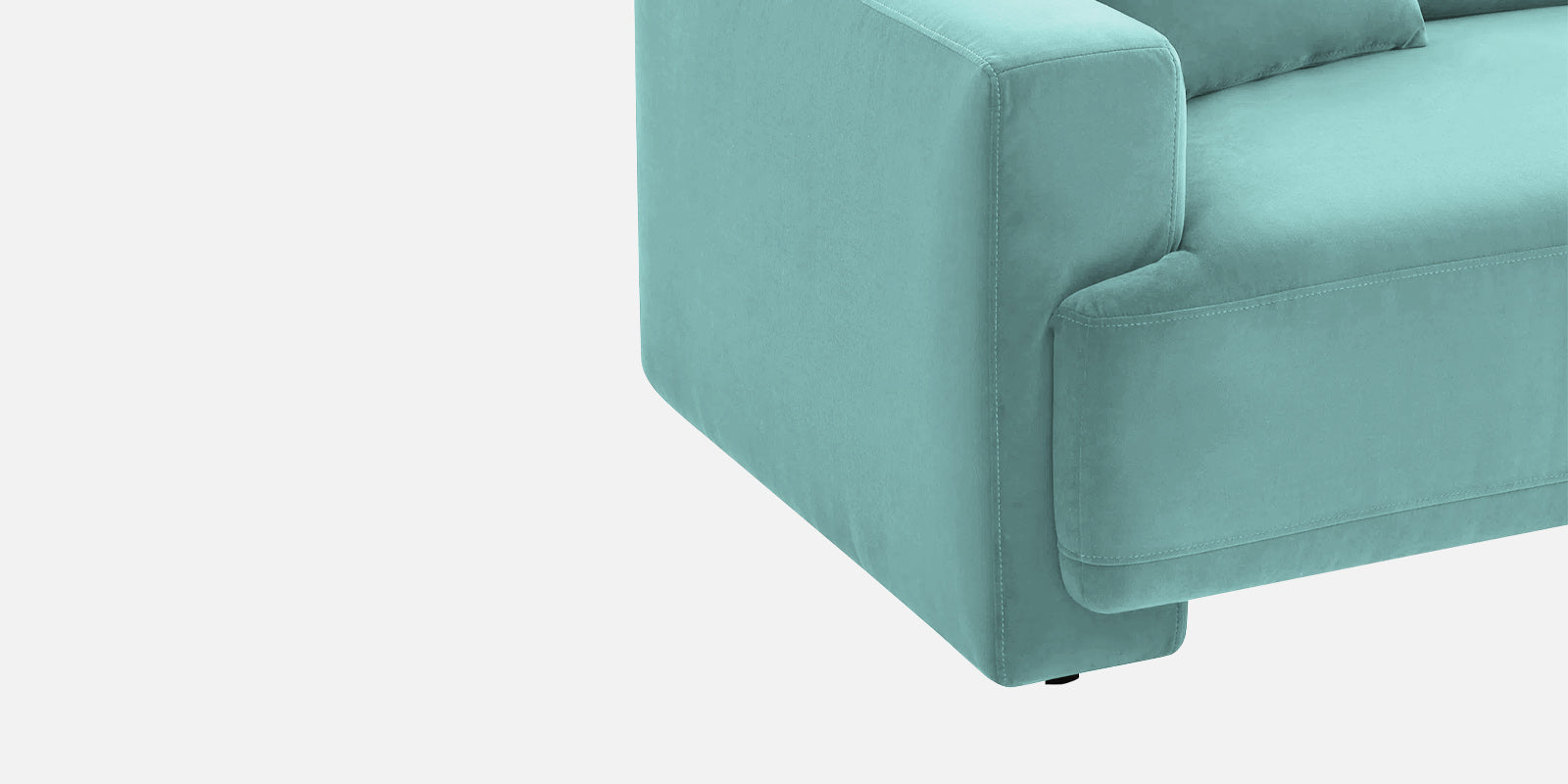 Kosta Velvet 2 Seater Sofa In Barmunda Aqua Colour - Febonic Living