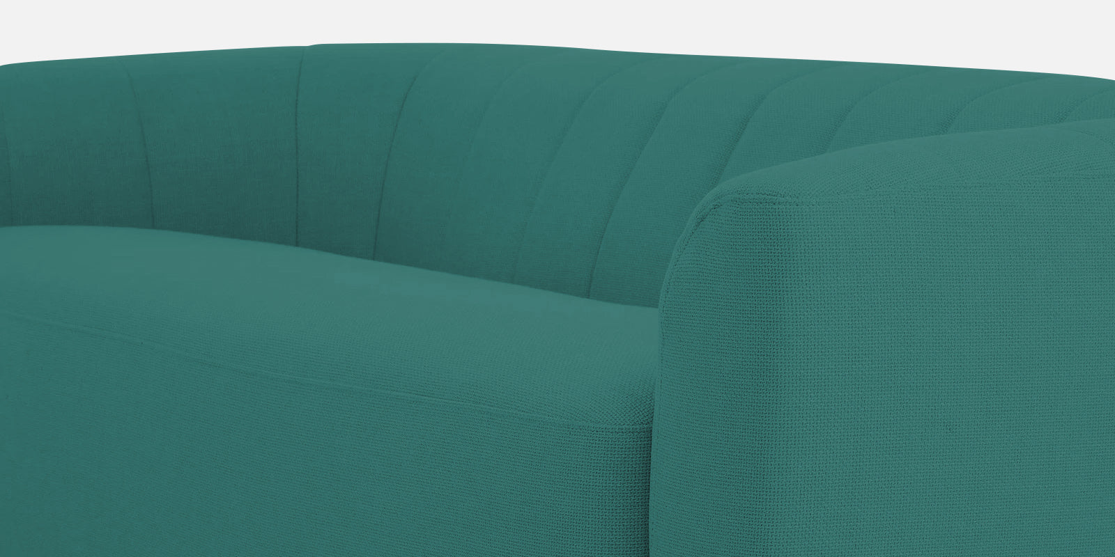 Mara Fabric 3 Seater Sofa In Sea Green Colour