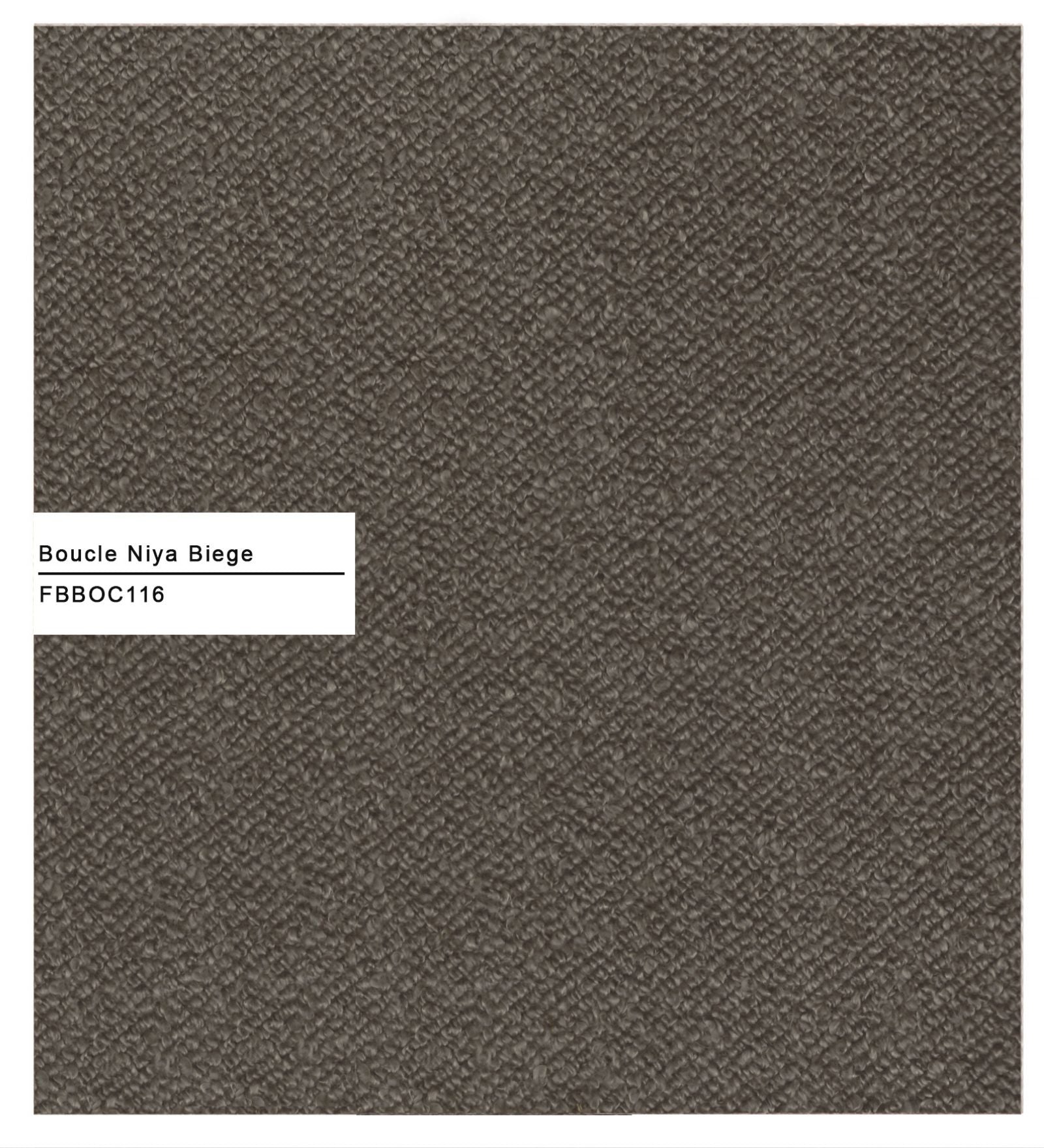 Lark Boucle Bench in Niya Beige Colour