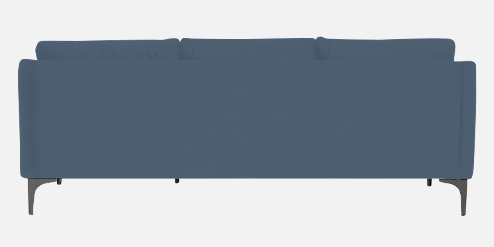 Haru Fabric LHS Sectional Sofa (2+Lounger) In Oxford Blue Colour - Febonic Living