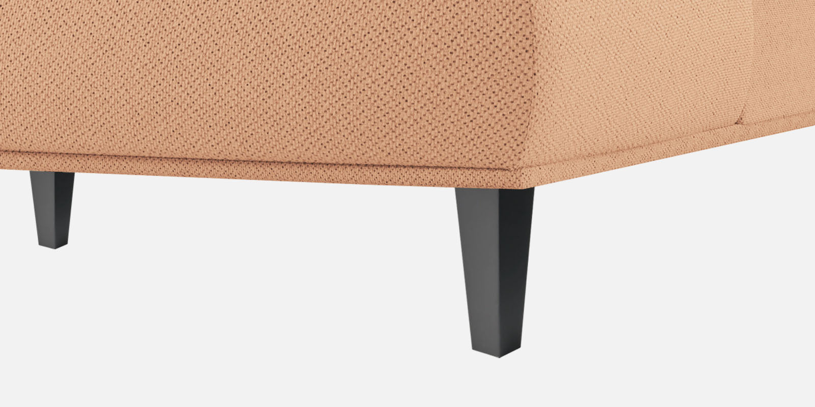 Como Fabric LHS Sectional Sofa (3+Lounger) In Cosmic Beige Colour - Febonic Living