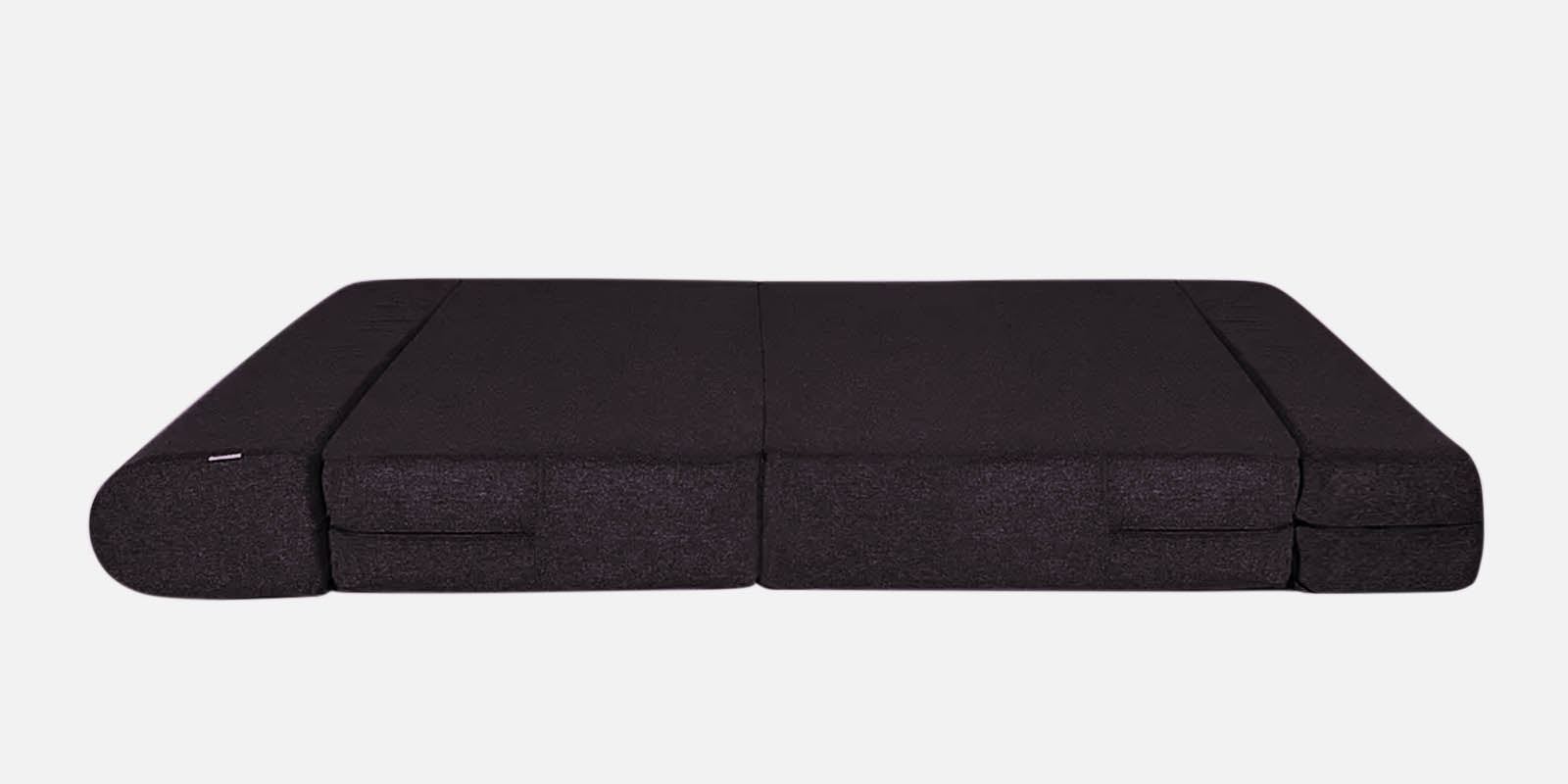 Fleepy Fabric 2 Seater Foldable Sofa Cum Bed In Cara Brown Colour - Febonic Living