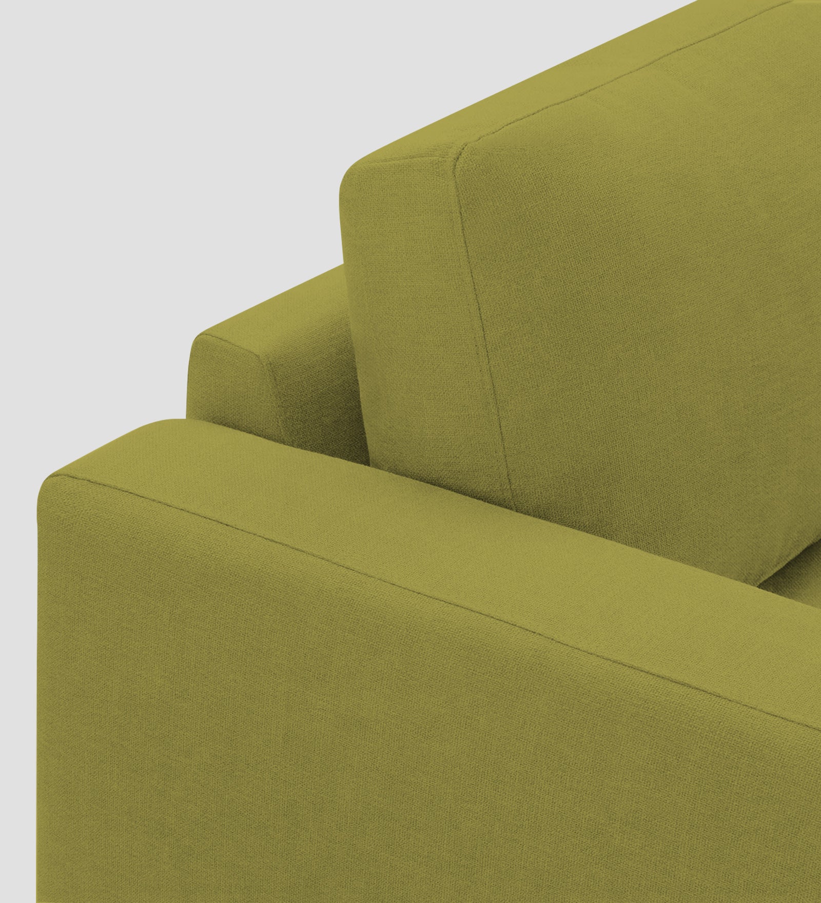 Esha Fabric 1 Seater Sofa In Kelly Green Colour - Febonic Living