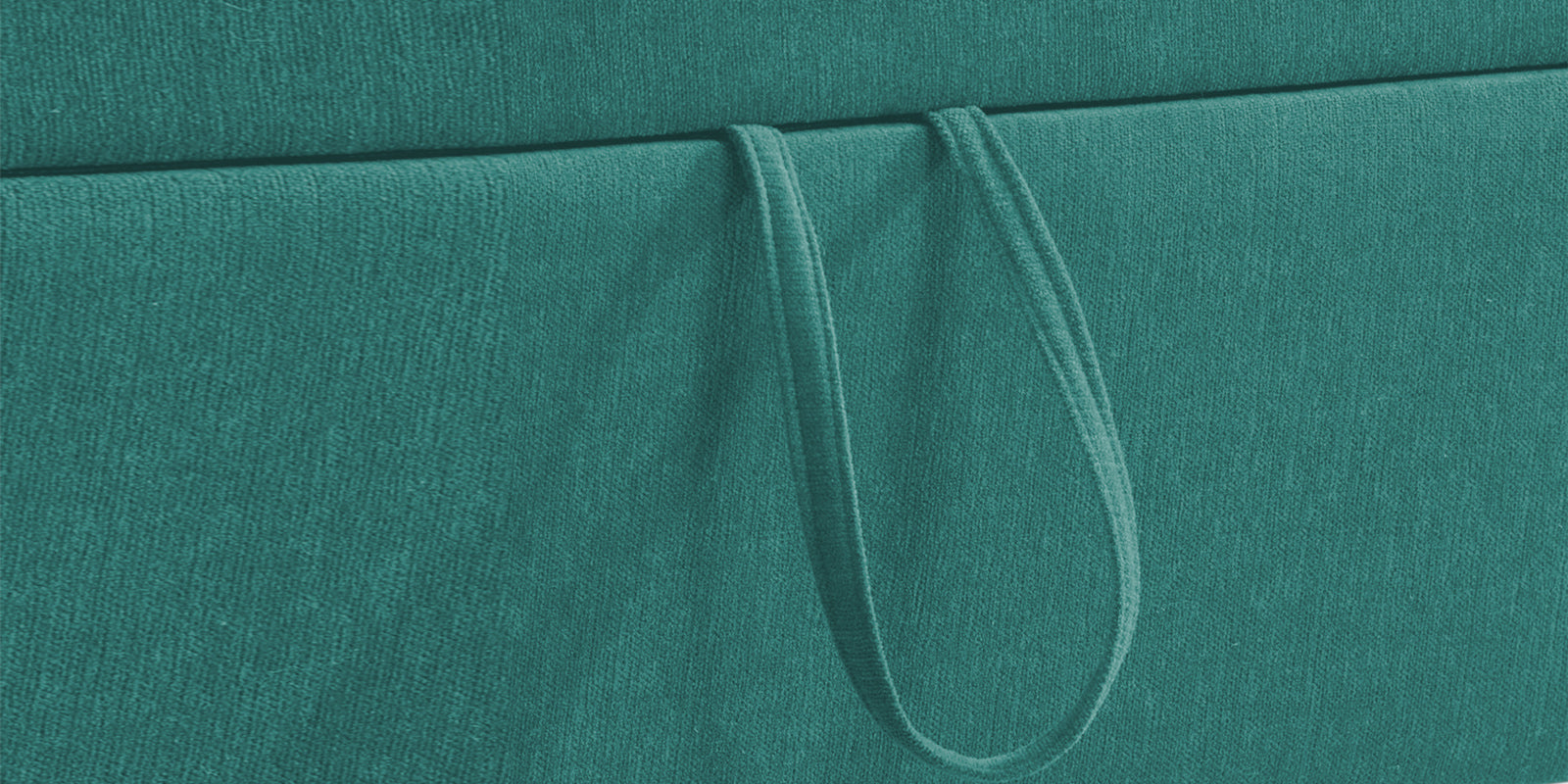 Kara Fabric 3 Seater Pull Out Sofa Cum Bed In Sea Green Colour - Febonic Living