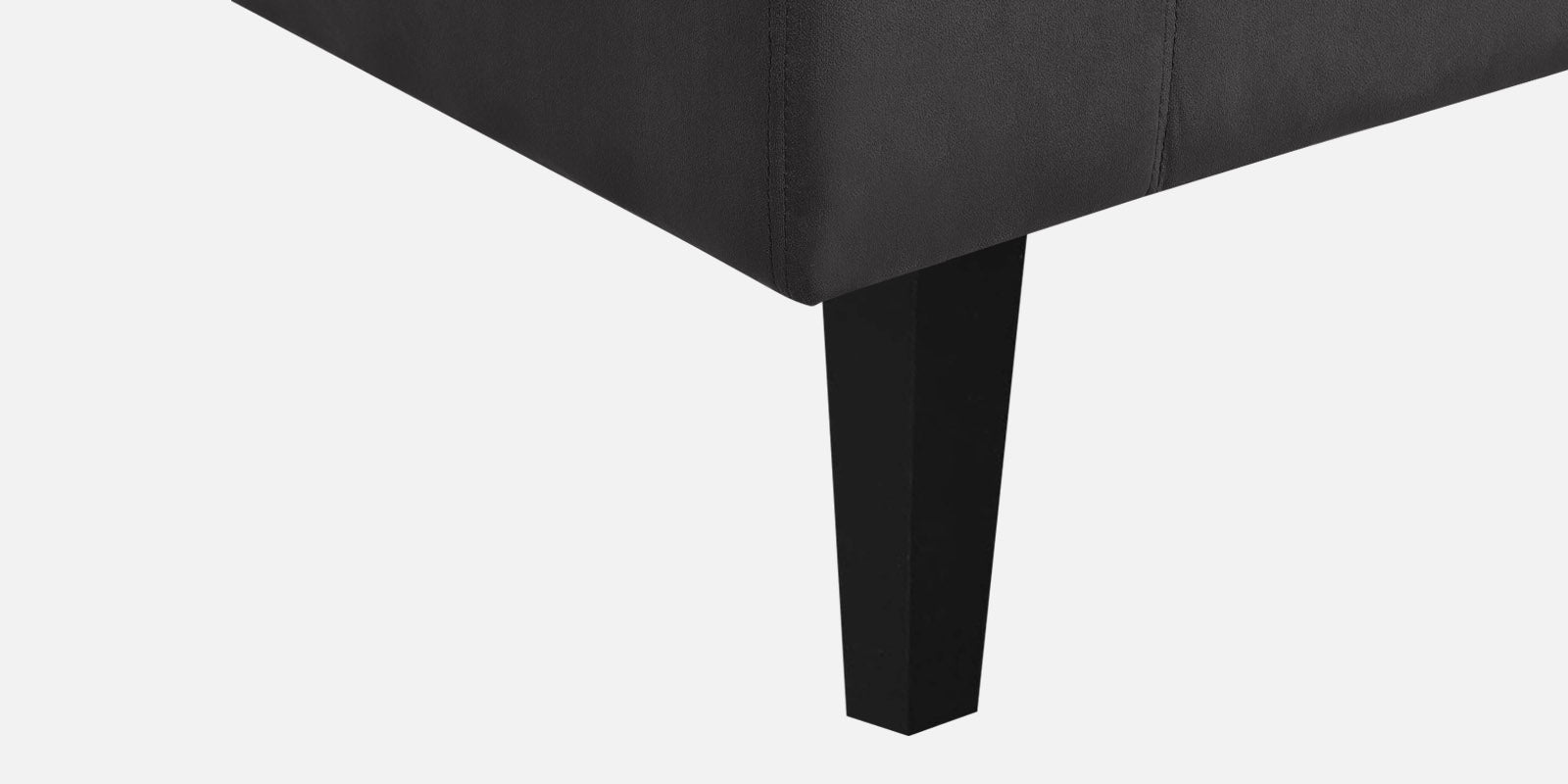 Vegas Velvet RHS Sectional Sofa (3+Lounger) In Davy Grey Colour - Febonic Living