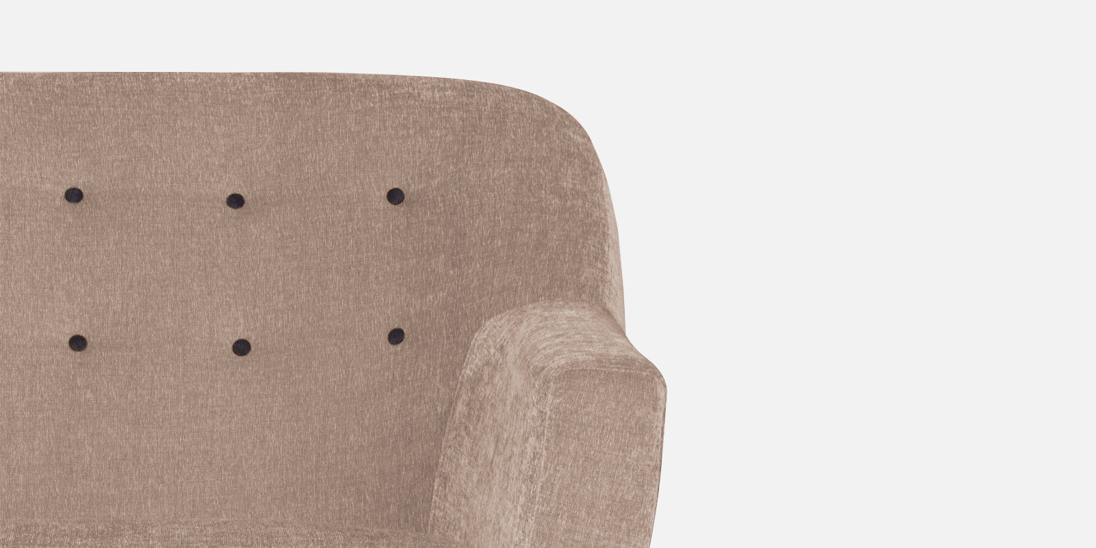 German Fabric 2 Seater Sofa In Kadhi Beige Colour - Febonic Living