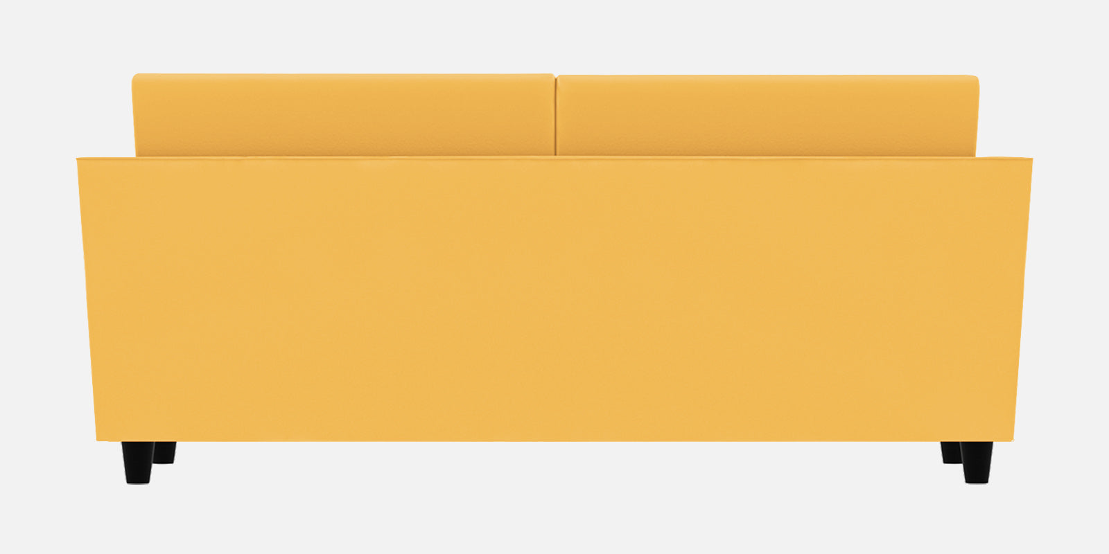 Bristo Velvet 3 Seater Sofa In Turmeric yellow Colour With Storage - Febonic Living