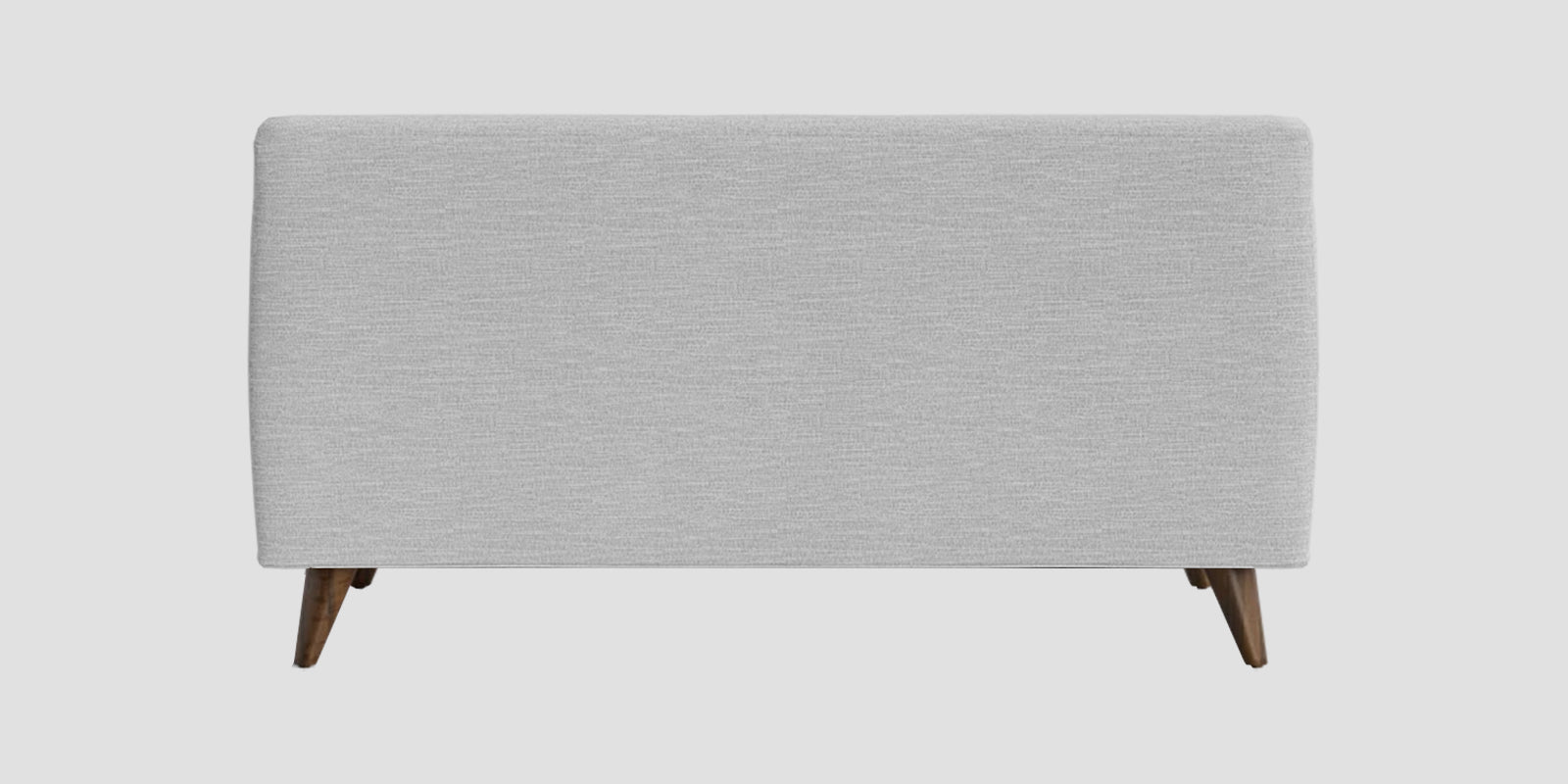 Jasmin Fabric 2 Seater Armless Sofa In Lit Grey Colour - Febonic Living