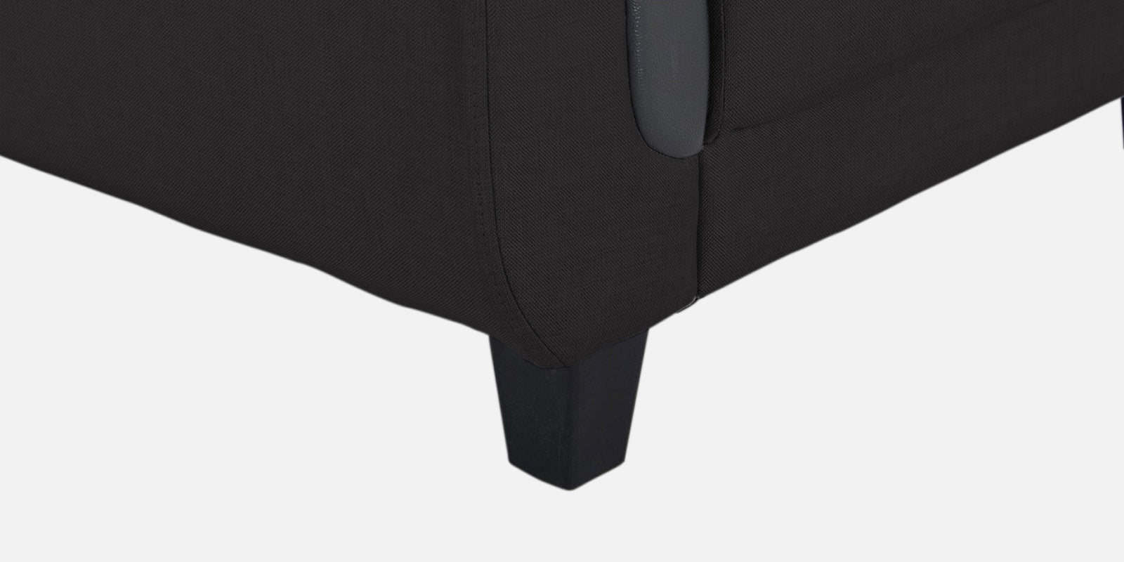 Perry Fabric LHS Sectional Sofa (3+Lounger) In Maba Grey Colour - Febonic Living