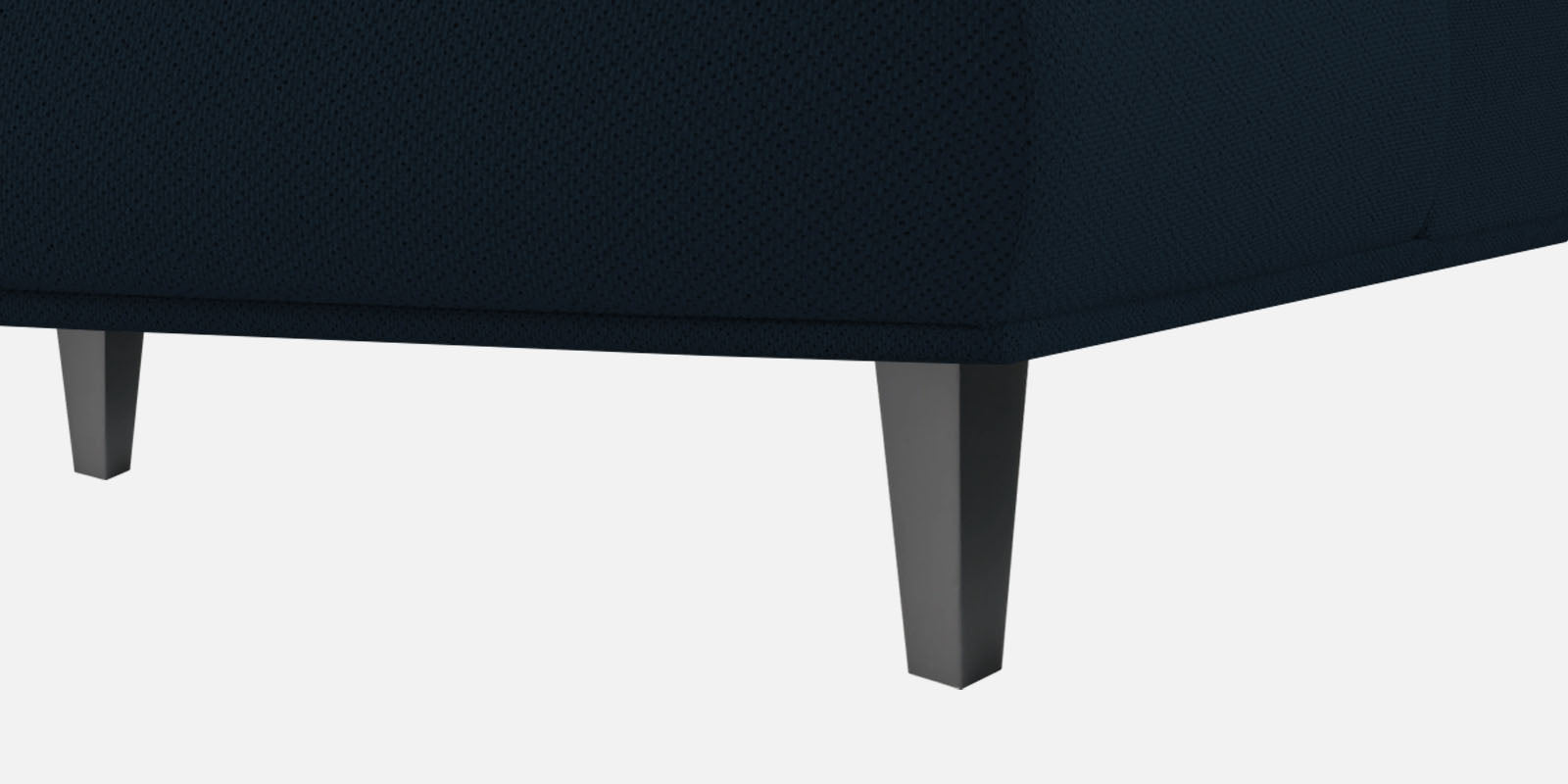 Como Fabric LHS Sectional Sofa (3+Lounger) In Denim Blue Colour - Febonic Living