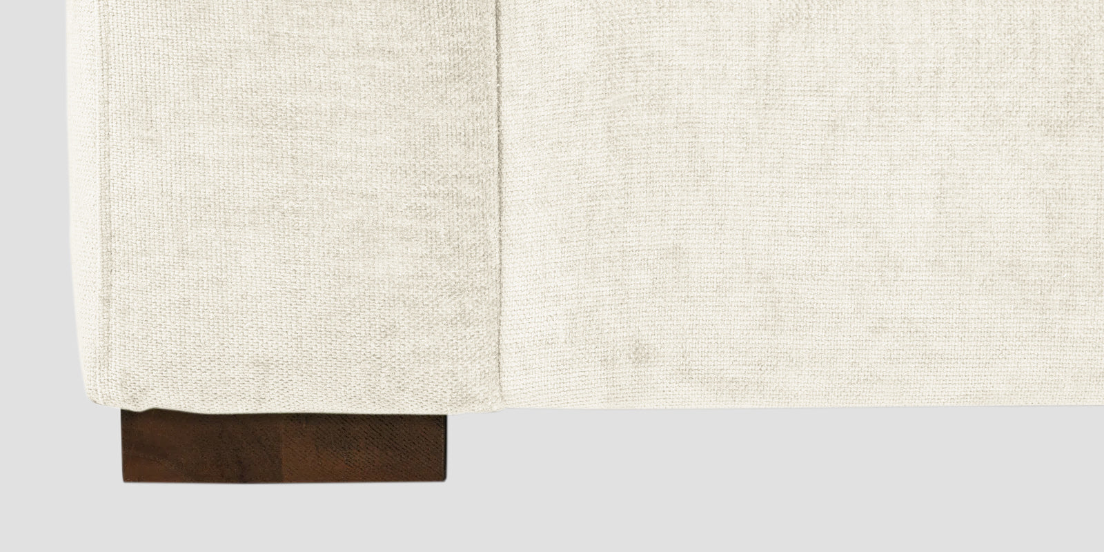 Dara Fabric 3 Seater Sofa In Ivory Cream Colour - Febonic Living