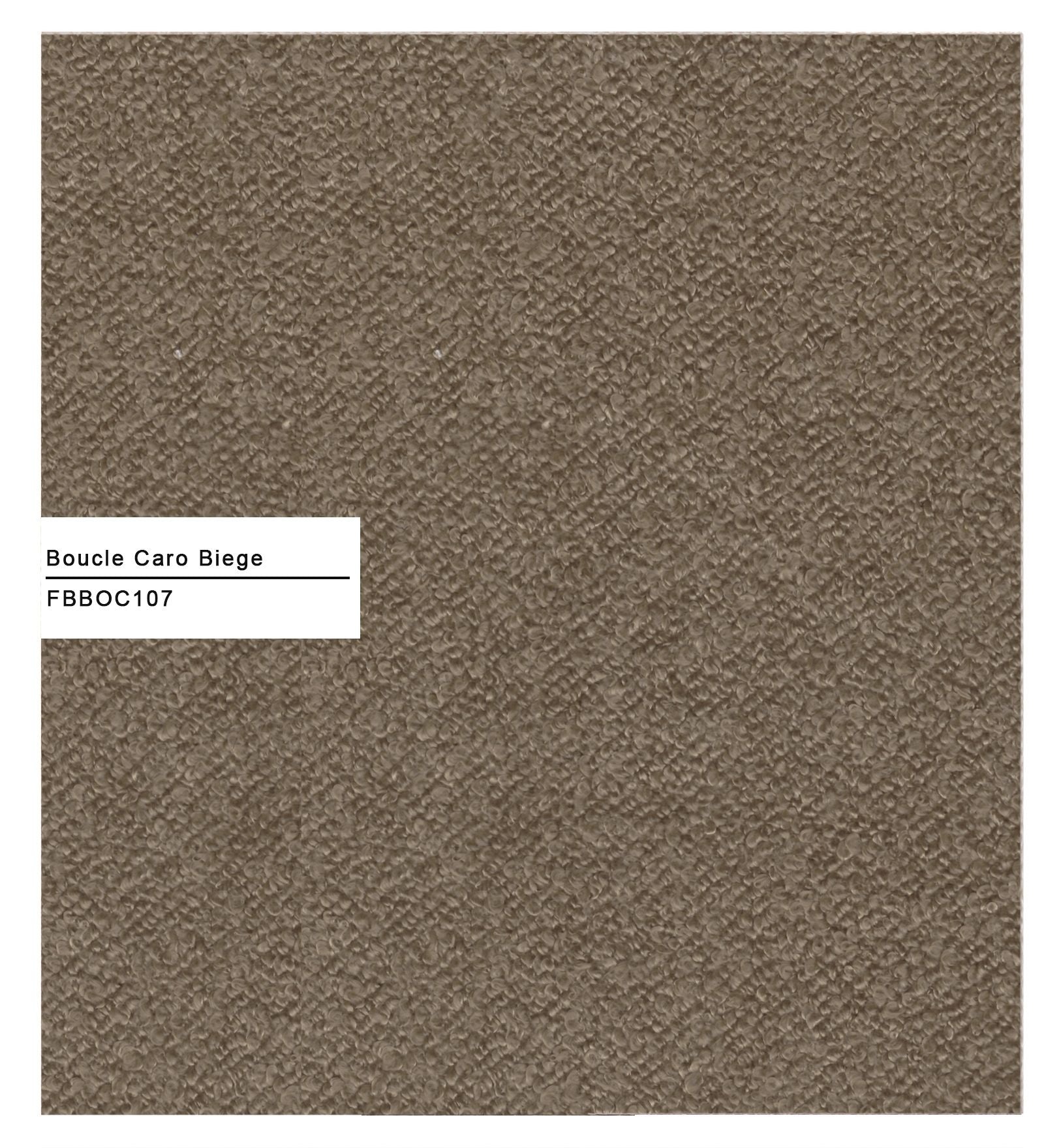 Lark Boucle Bench In Caro Beige Colour - Febonic Living