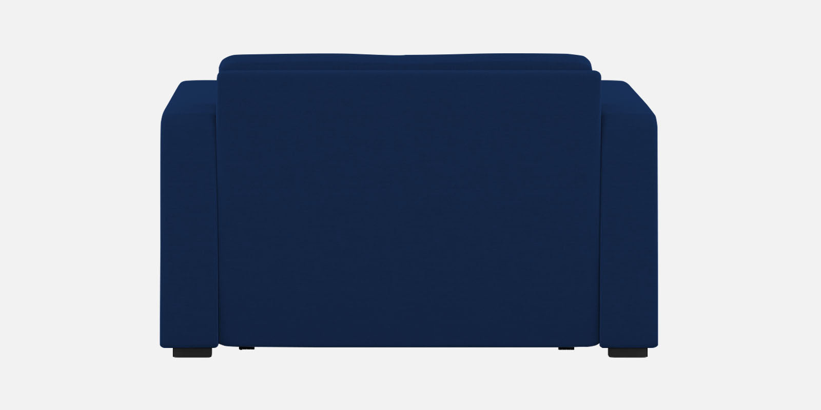 Rocky Fabric 2 Seater Pull Out Sofa Cum Bed In Royal Blue Colour With Storage - Febonic Living