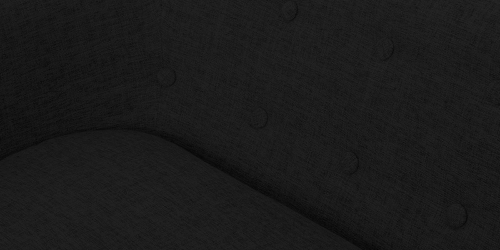 Casper Fabric 2 Seater Sofa In Zed Black Colour - Febonic Living