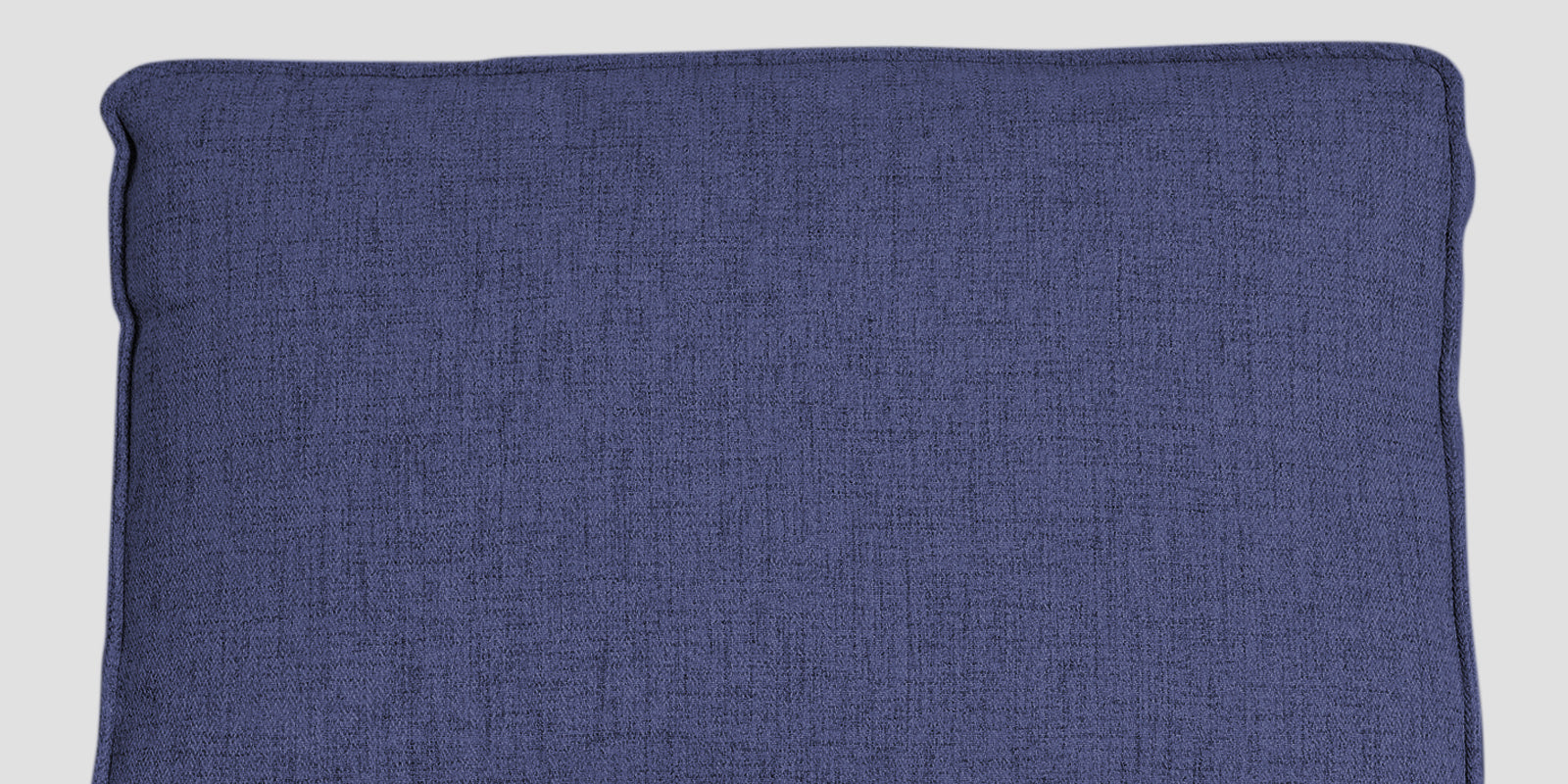 Hiver Fabric Day Bed Sofa In Slate Blue Colour With Back Rest - Febonic Living