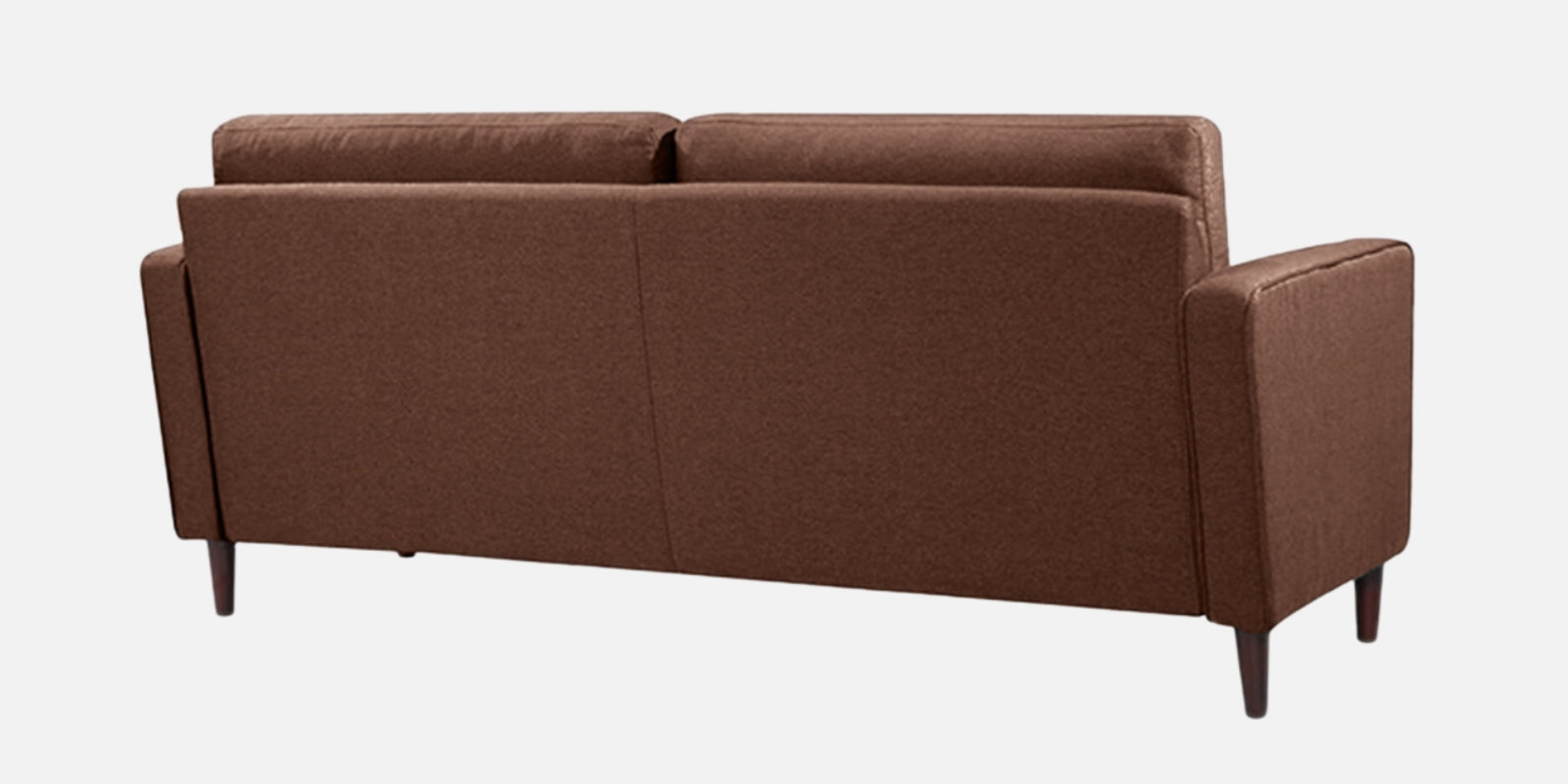 Darvin Fabric 3 Seater Sofa In Coffee Brown Colour - Febonic Living
