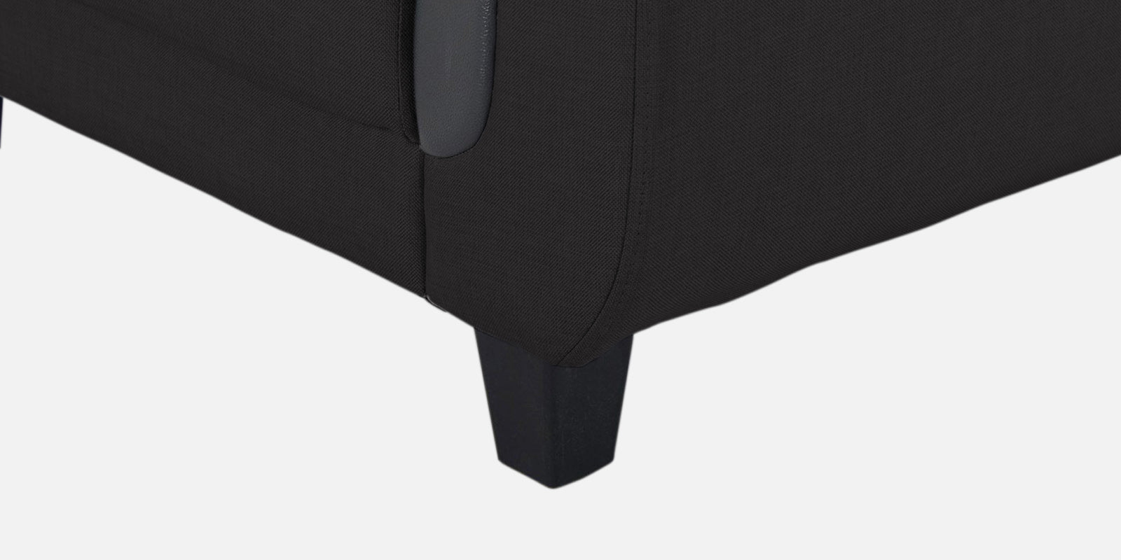 Perry Fabric RHS Sectional Sofa (3+Lounger) In Maba Grey Colour - Febonic Living