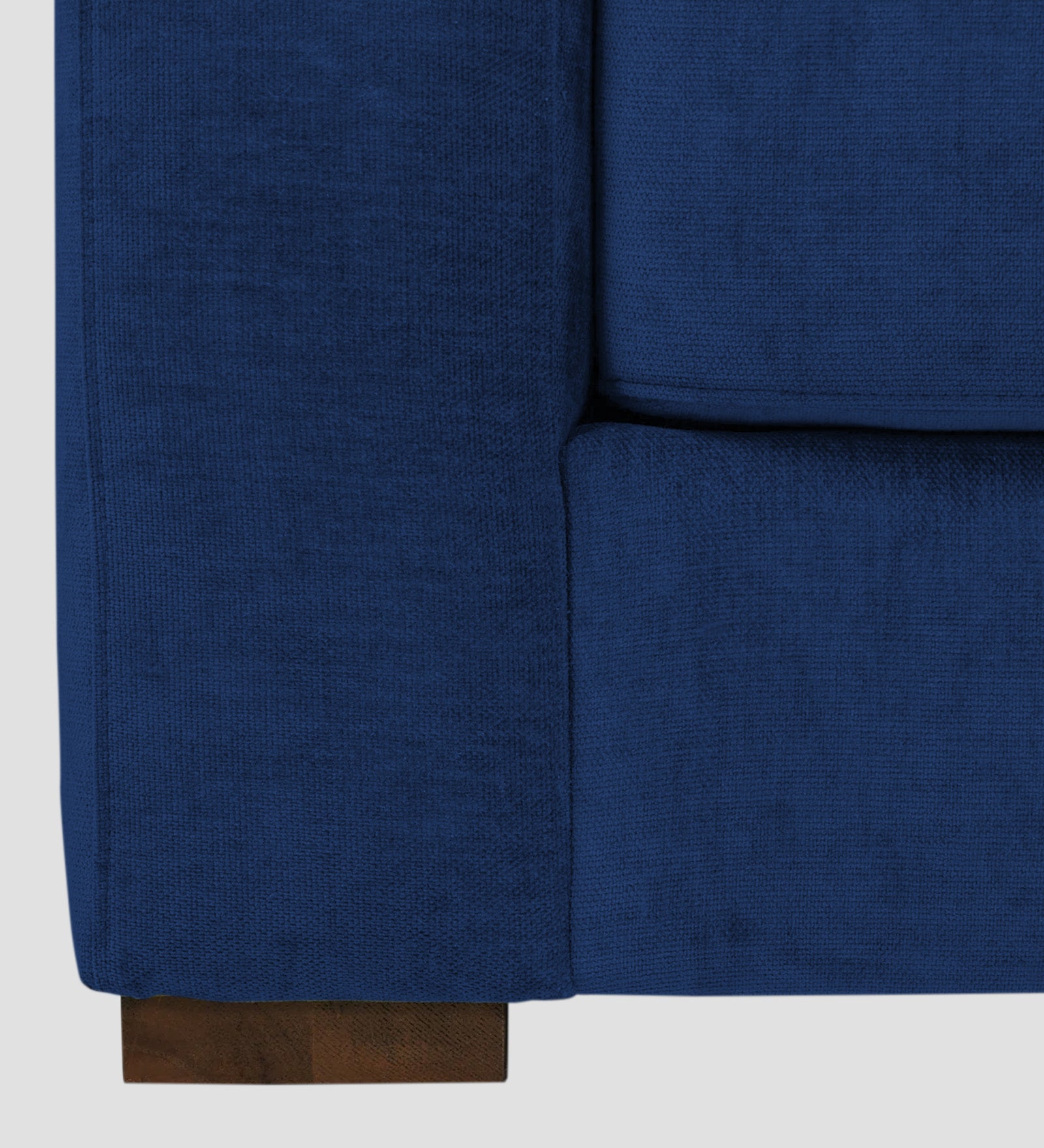 Dara Fabric 1 Seater Sofa In Royal Blue Colour - Febonic Living