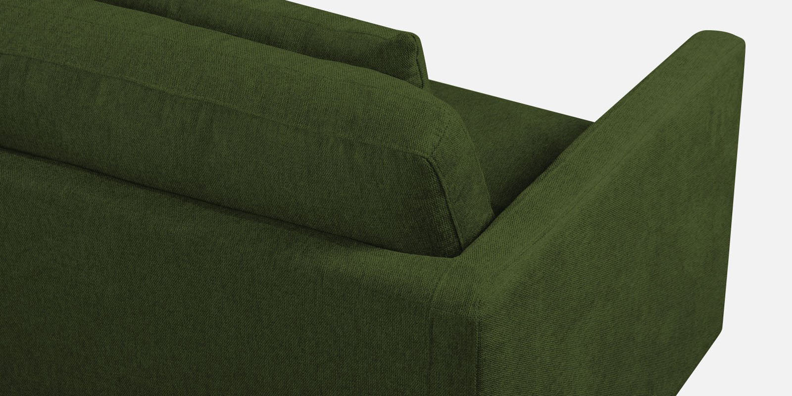 Kera Fabric 2 Seater Sofa In Olive Green Colour - Febonic Living