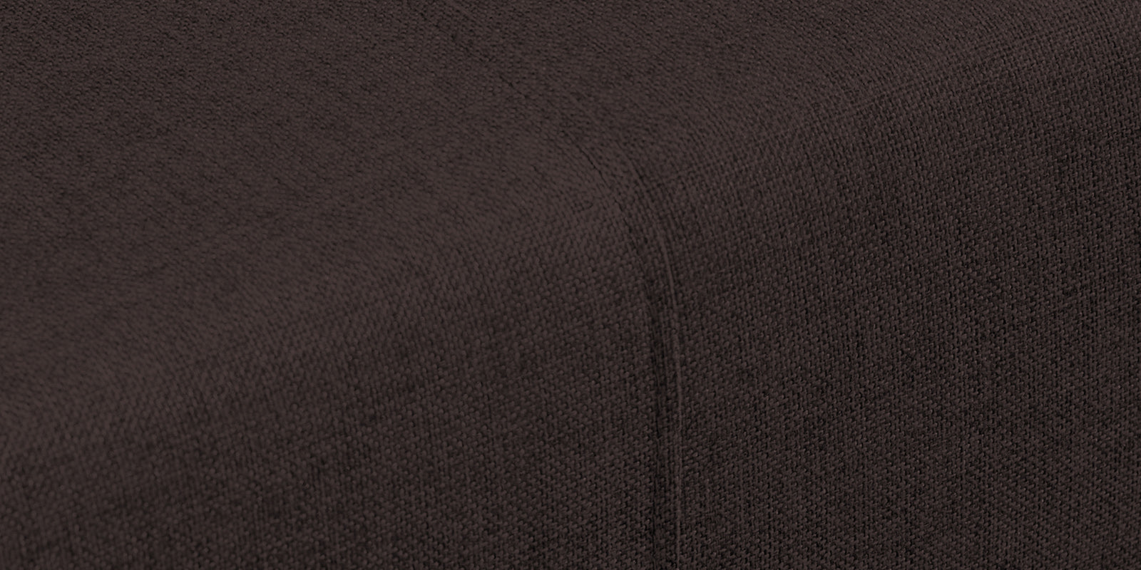 Devo Fabric 2 Seater Sofa In Dark Brown Colour