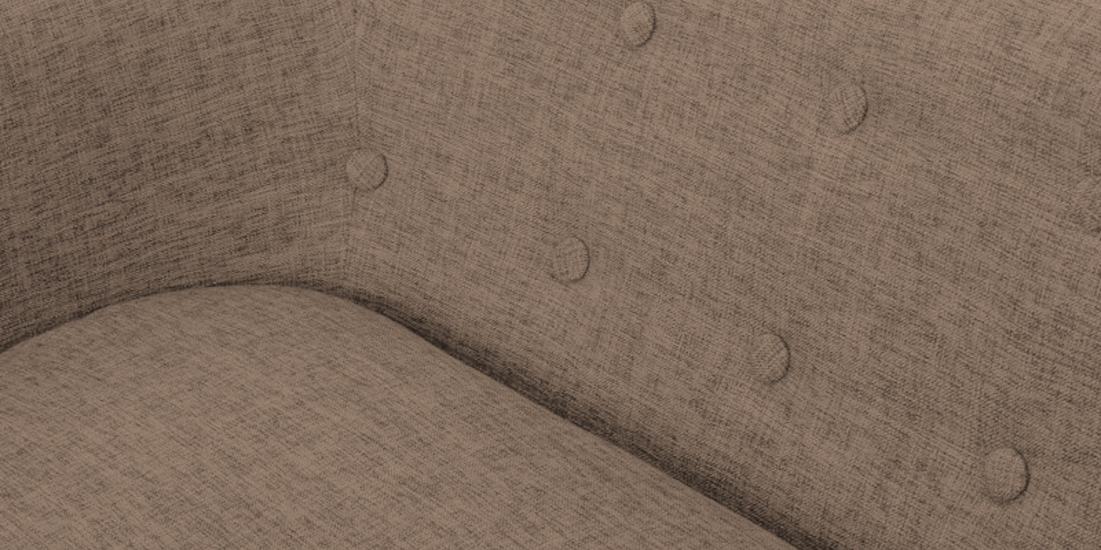 Casper Fabric 2 Seater Sofa In Cookie Beige Colour - Febonic Living