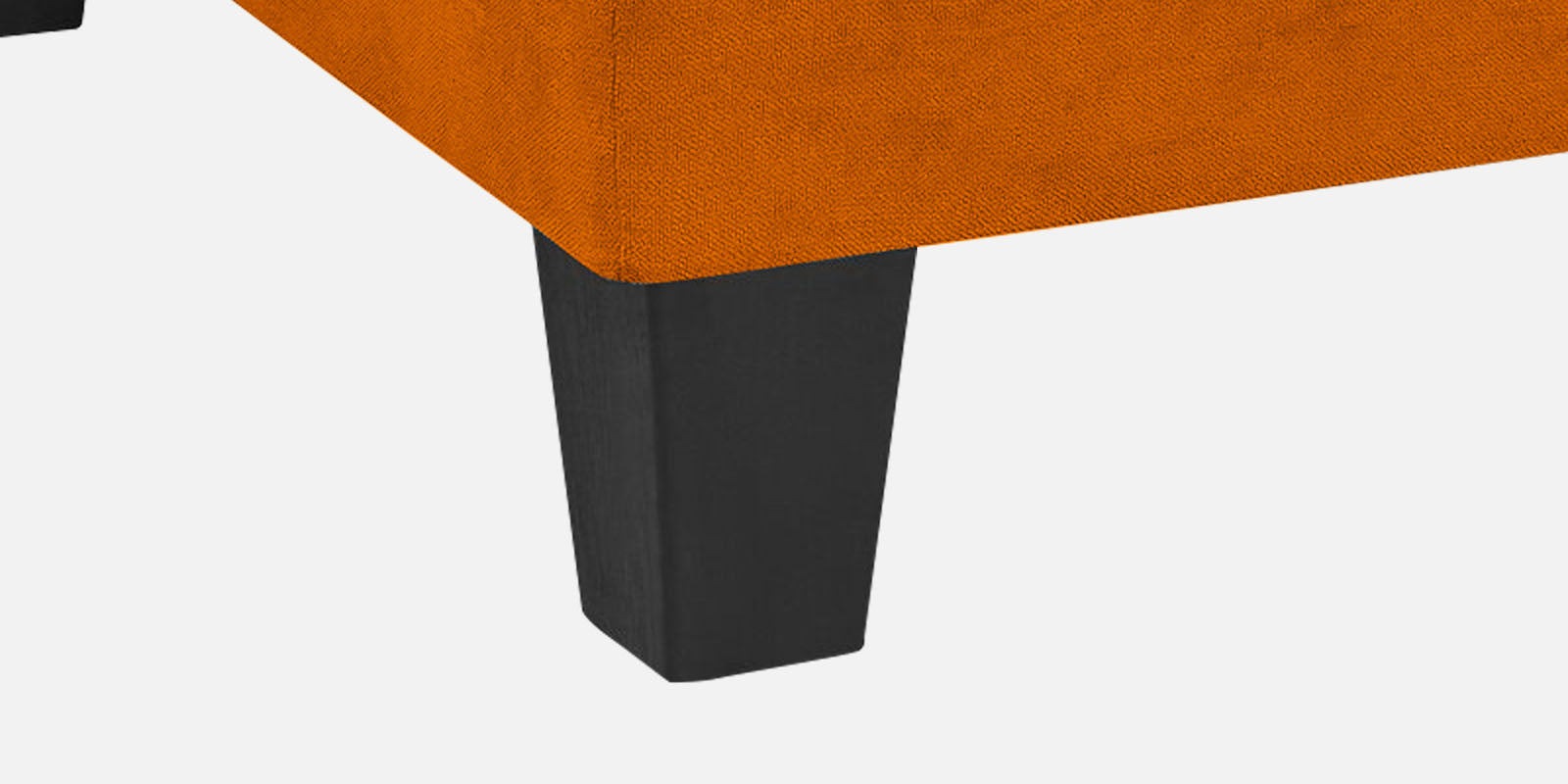 Thomas Fabric LHS Sectional Sofa (2+Lounger) In Vivid Orange Colour - Febonic Living