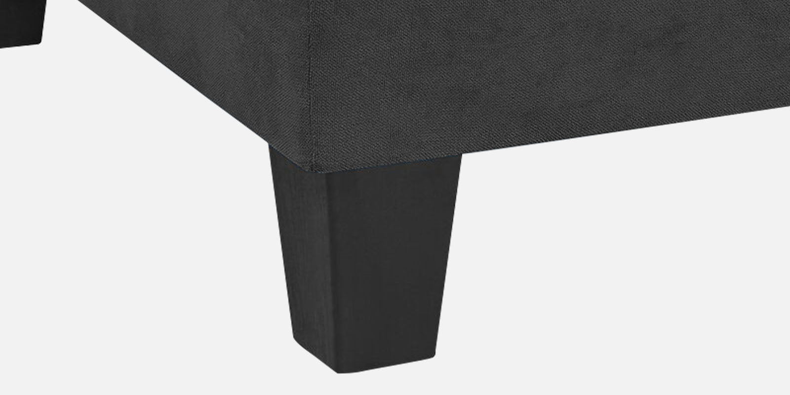 Thomas Fabric LHS Sectional Sofa (3+Lounger) In Charcoal Grey Colour - Febonic Living