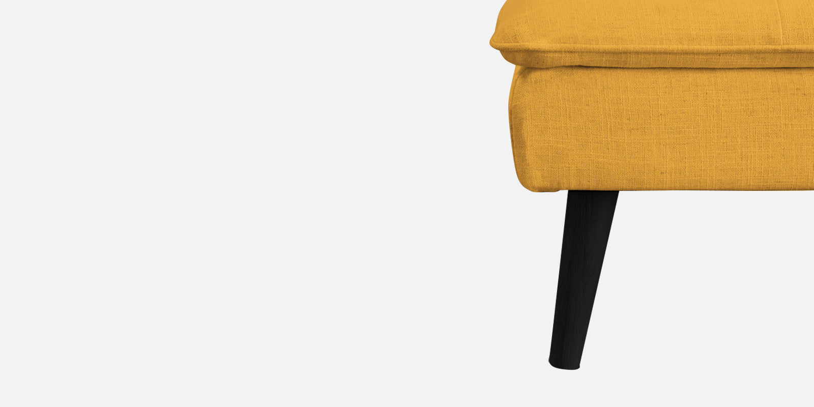 Toner Fabric 3 Seater Convertible Sofa Cum Bed In Bold Yellow Colour - Febonic Living