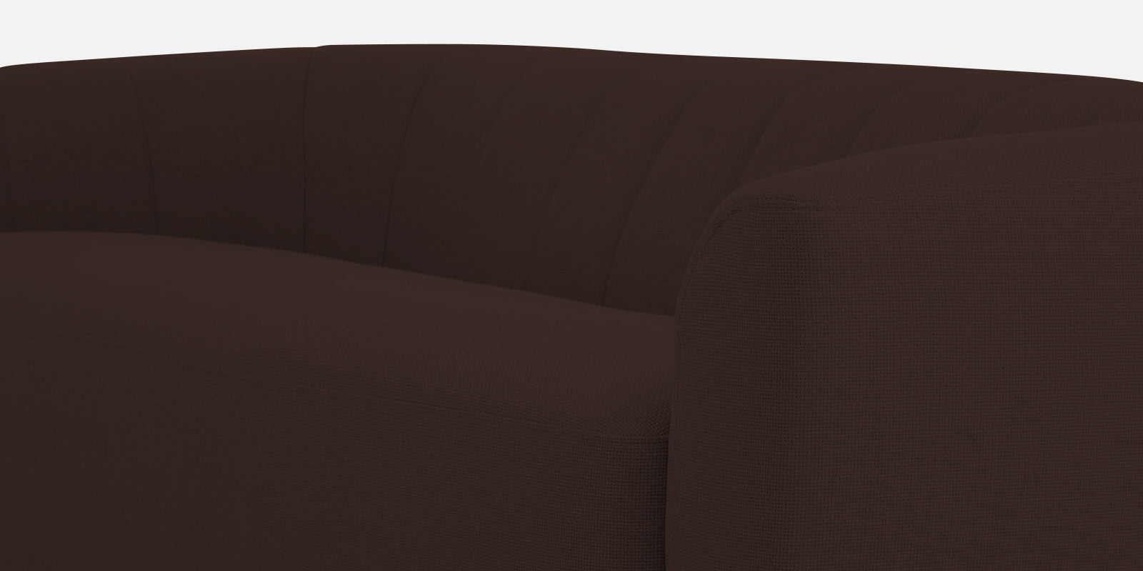 Mara Fabric 3 Seater Sofa In Coffee Brown Colour - Febonic Living
