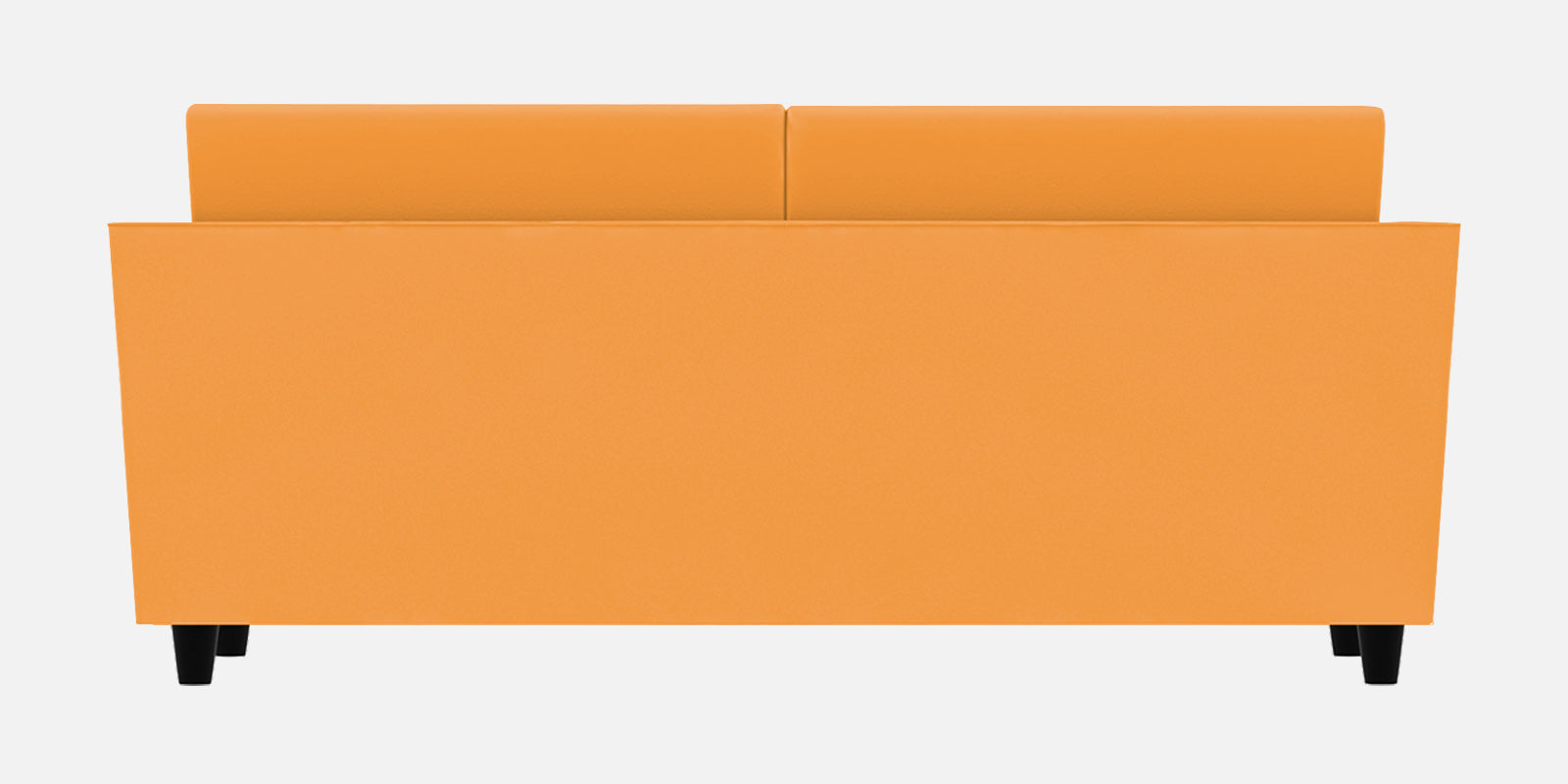 Bristo Velvet 3 Seater Sofa In Tangerine orange Colour With Storage - Febonic Living