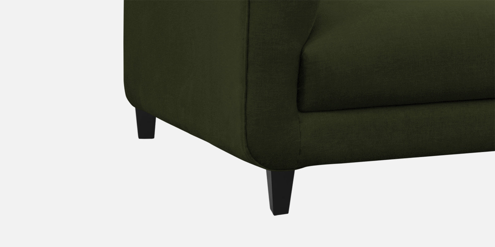 Niki Fabric 3 Seater Sofa In Olive Green Colour - Febonic Living