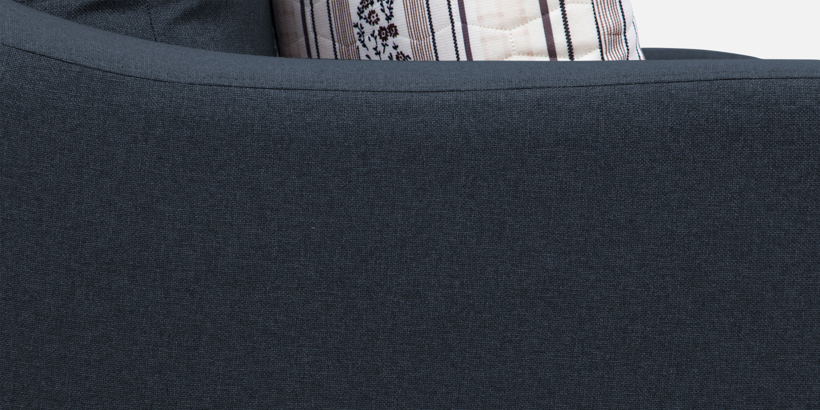 Kevin Fabric 2 Seater Sofa In Denim Blue Colour - Febonic Living