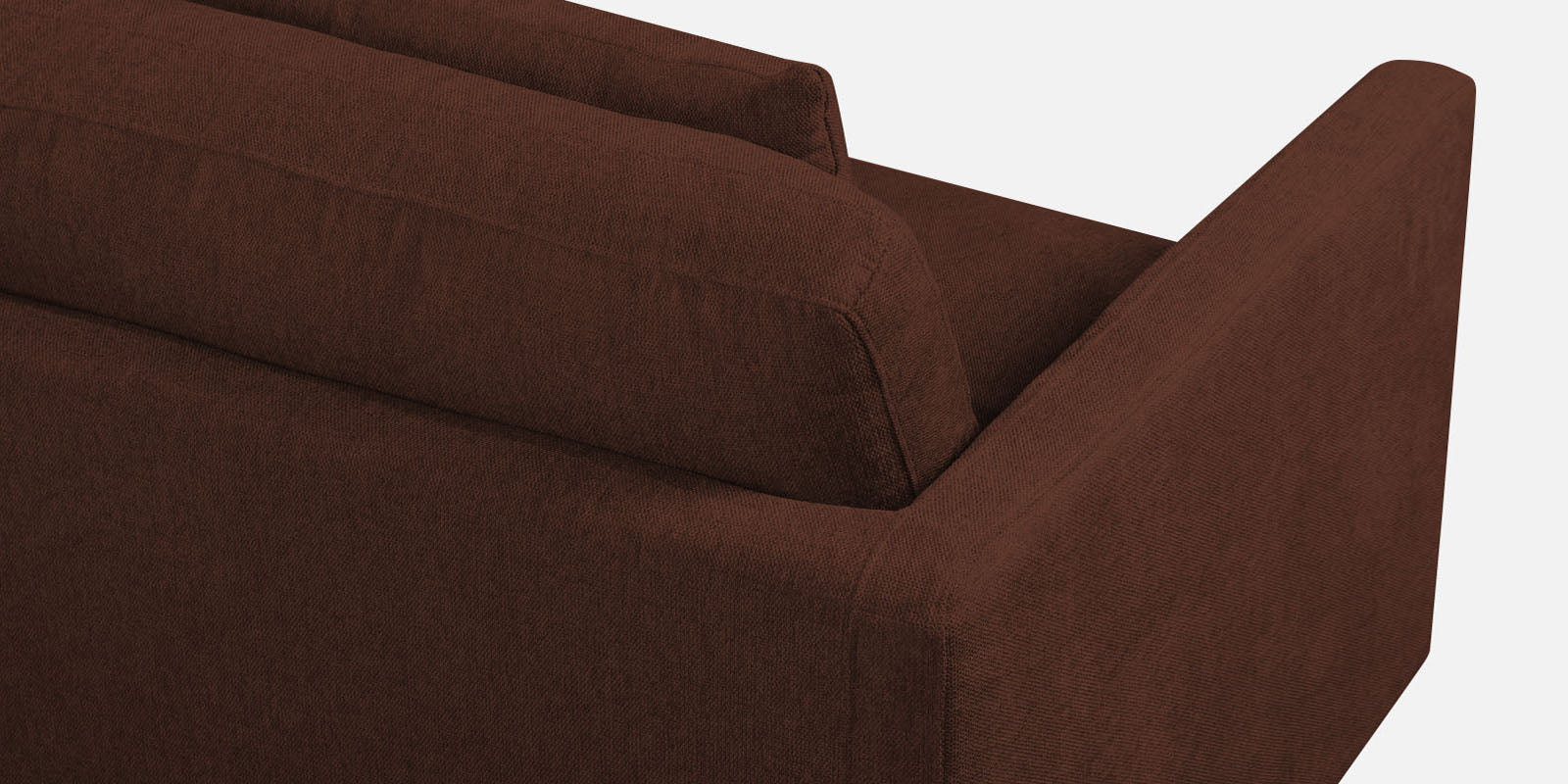 Kera Fabric 2 Seater Sofa In Coffee Brown Colour - Febonic Living