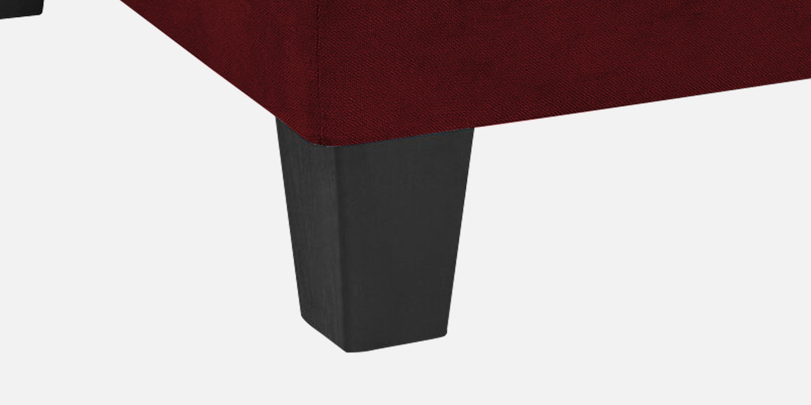 Thomas Fabric LHS Sectional Sofa (2+Lounger) In Blood Maroon Colour - Febonic Living