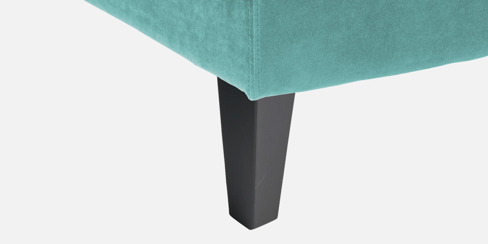 Jones Velvet RHS Sectional Sofa (3+Lounger) In Barmunda Aqua Colour - Febonic Living